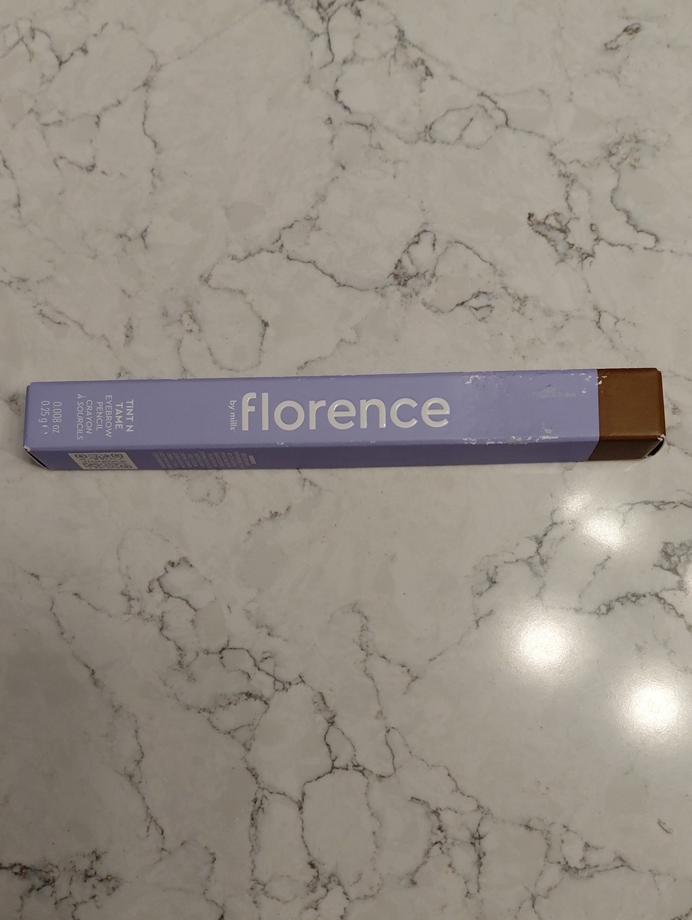 NIB FLORENCE By Mills Tint N Tame Eyebrow Pencil Crayon In LIGHT BROWN 0.25g